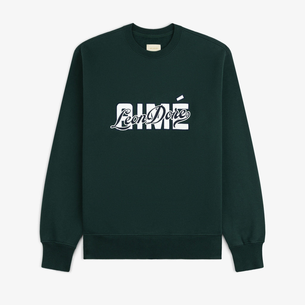 Overlay Logo Crewneck Sweatshirt