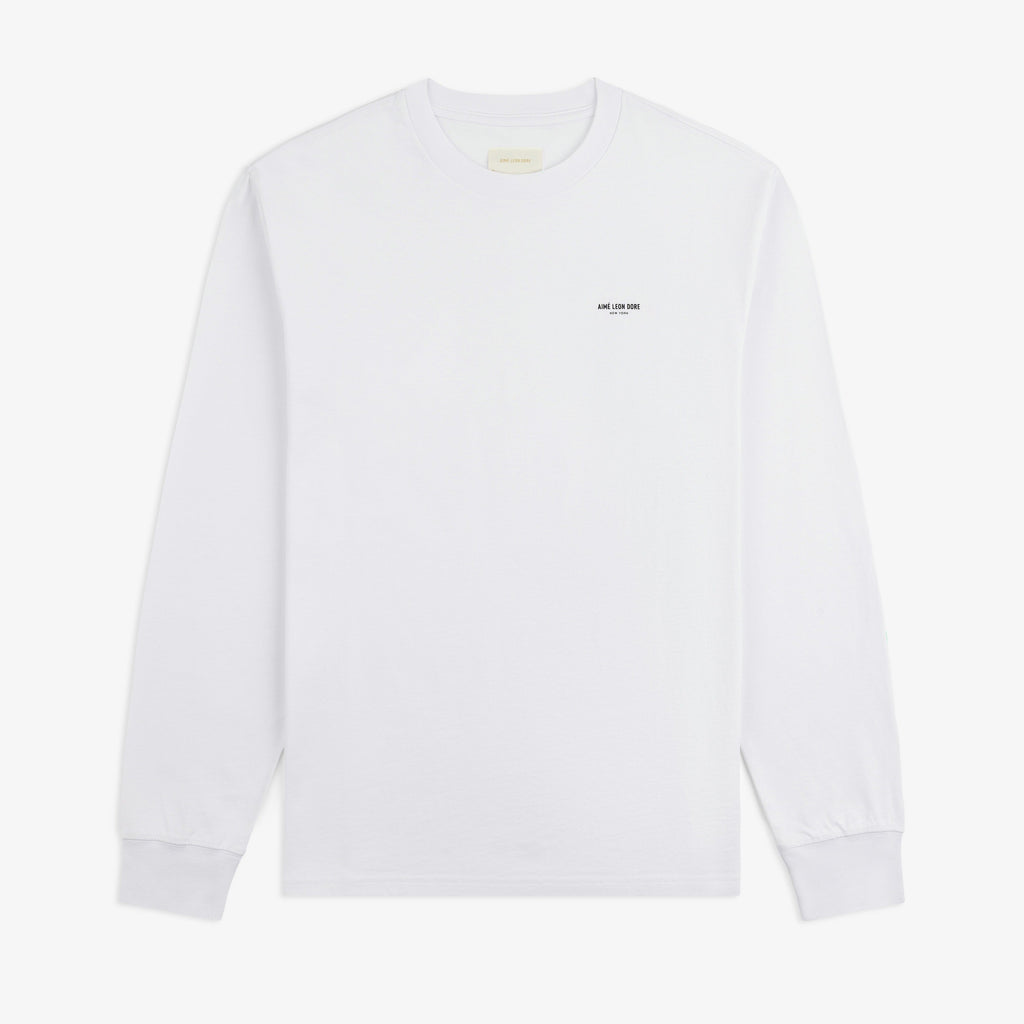 Long-Sleeve Micro Logo Tee